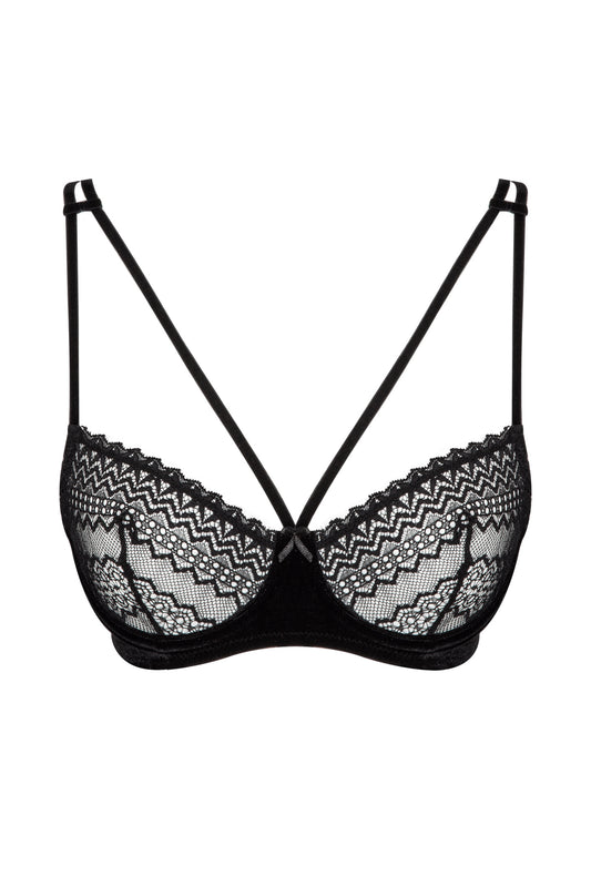 Lilith Velvet Black Bras