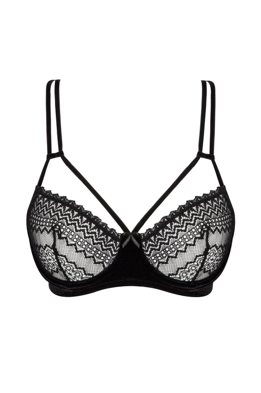 Lilith Velvet Black Bras