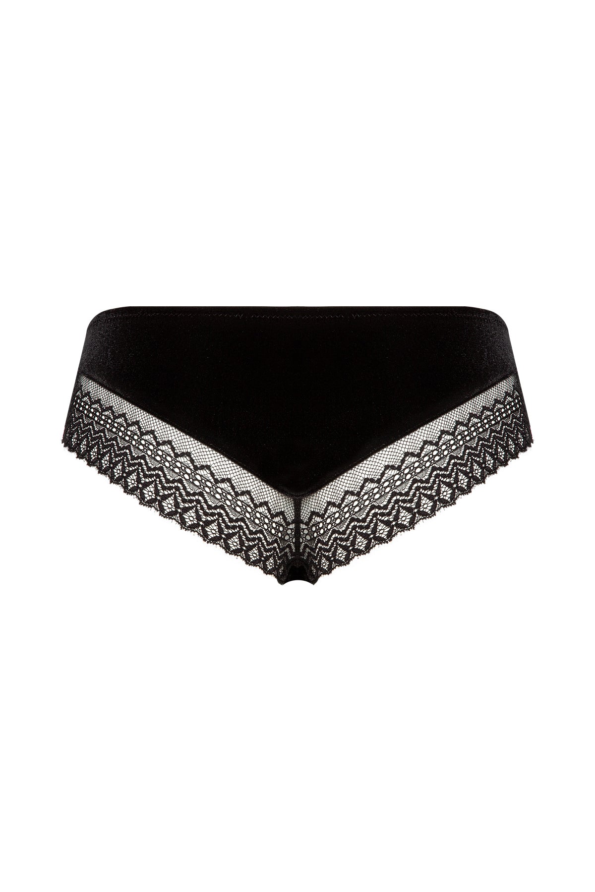 Lilith Velvet Black Slips